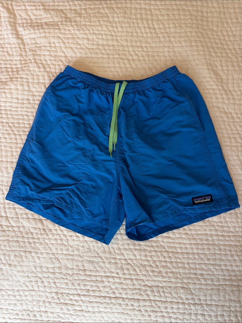 Patagonia Men's Royal Blue Baggies Swim Trunks and Athletic Shorts